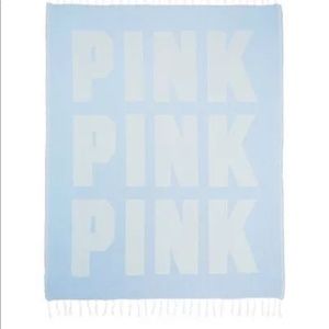 NEW Victoria's Secret PINK Fringe Beach Blanket
